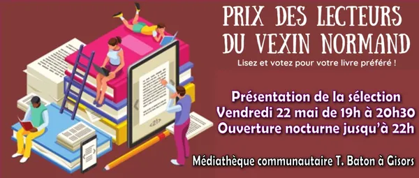 Prix des lecteurs du Vexin Normand 2026