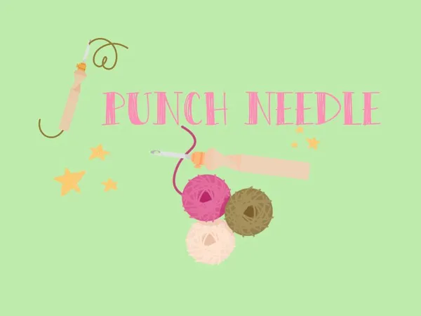 Atelier broderie punch needle