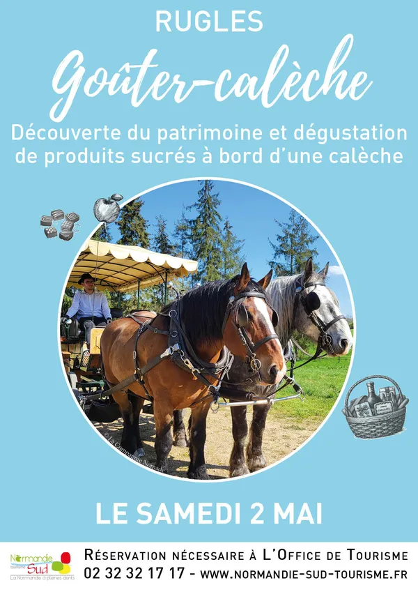 Goûter-calèche à Rugles