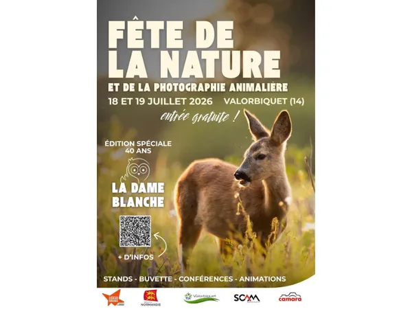 Fête de la Nature et de la photographie animalière au sein de l'association de la Dame Blanche.
