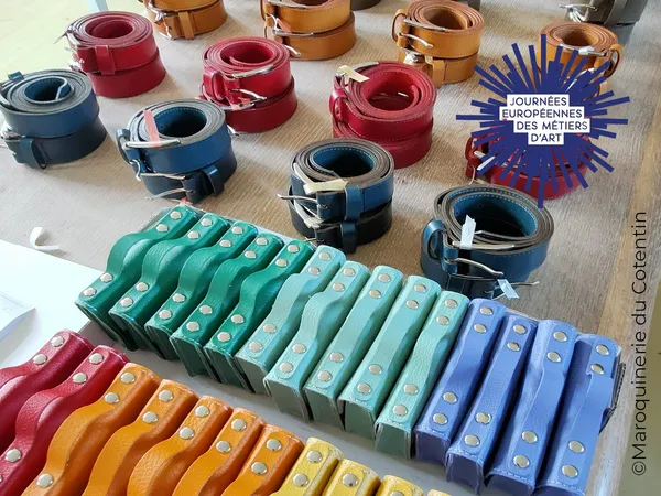 Journées Européennes des Métiers d'Art > Rencontre à l'atelier de maroquinerie