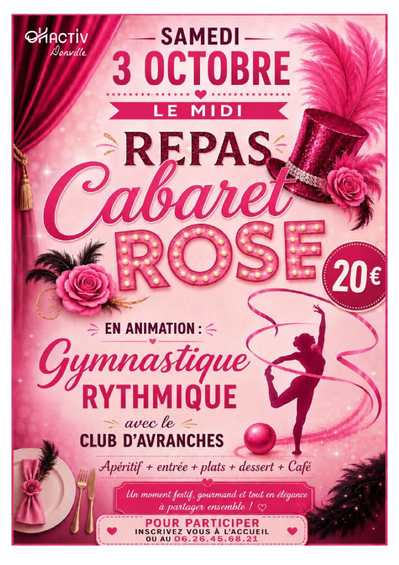 Repas Cabaret Rose
