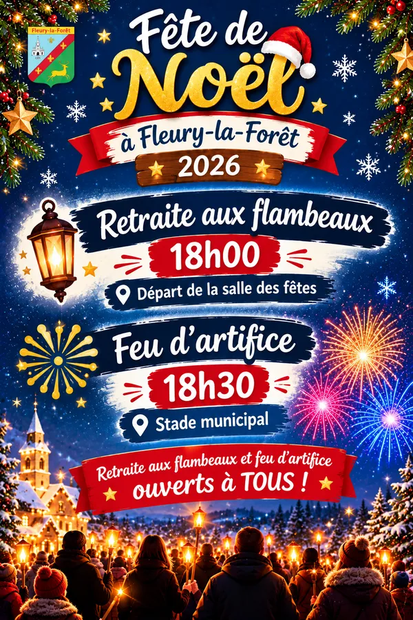 Fête de Noël à Fleury-la-forêt