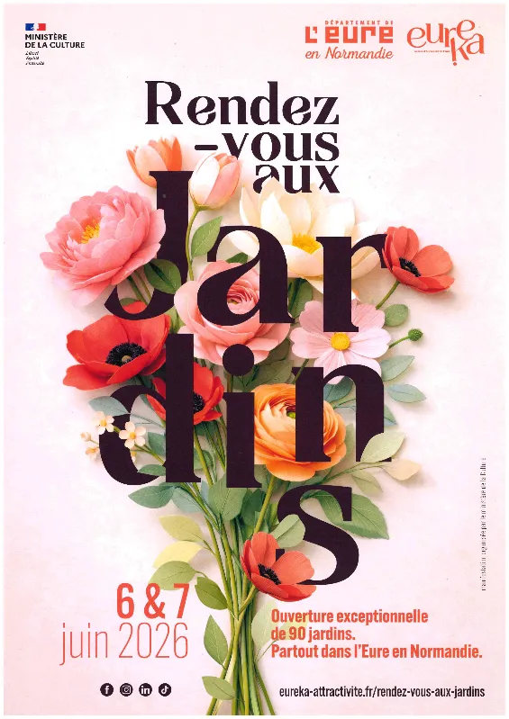 Rendez-Vous aux Jardins : Jardin "L'atelier à 4 mains"