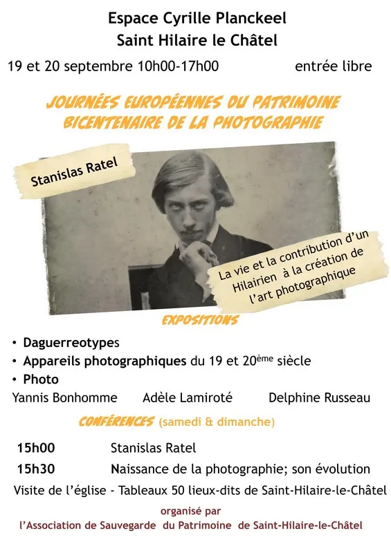 Journées Européennes du Patrimoine - Saint-Hilaire-le-Châtel