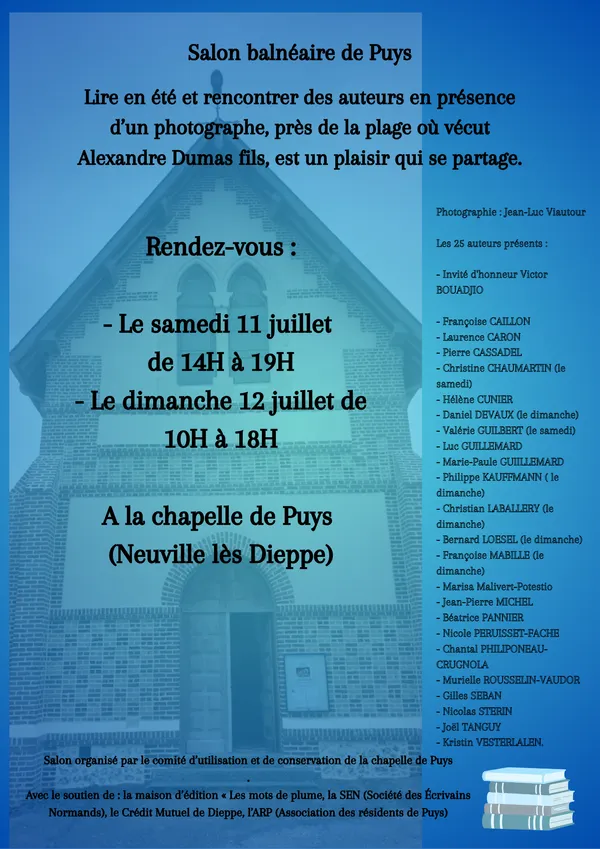 [Salon du livre] A la Chapelle de Puys
