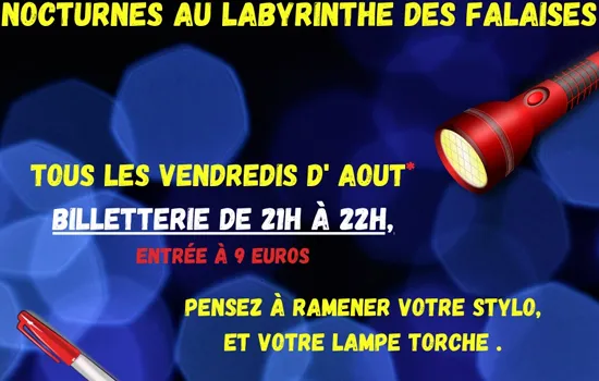 Nocturne au Labyrinthe des Falaises