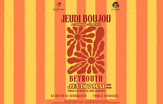 Jeudi Boujou au Donjon Domaine Saint Clair