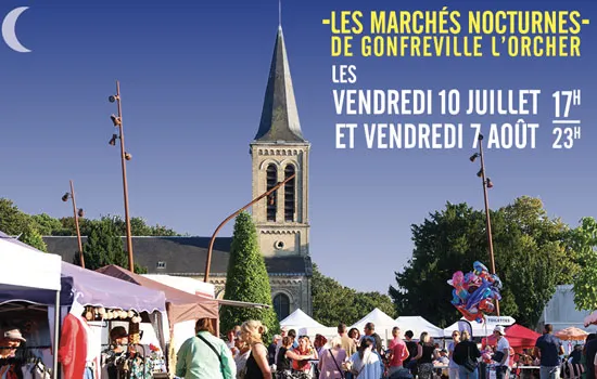 Marché nocturne à Gonfreville-l'Orcher