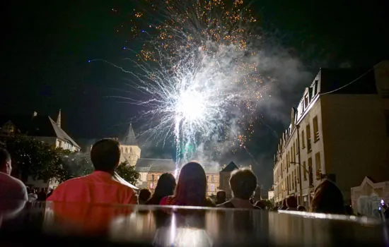 Fête nationale et feu d'artifice à Montivilliers