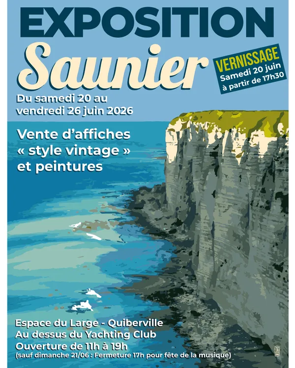 Exposition peinture : Frédéric Saunier