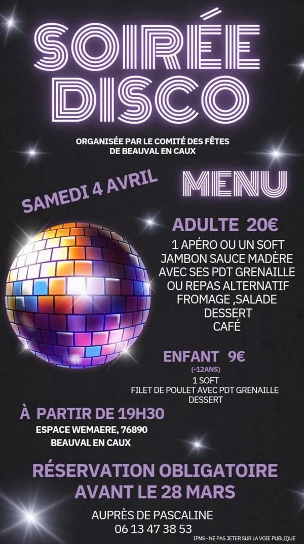 Soirée disco