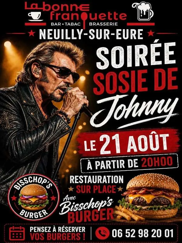 Soirée sosie de Johnny