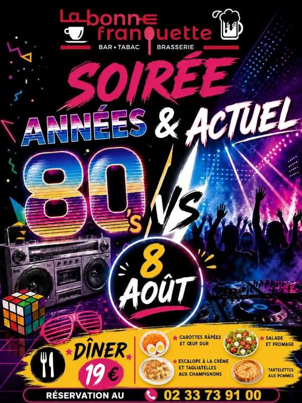 Soirée années 80 & actuel