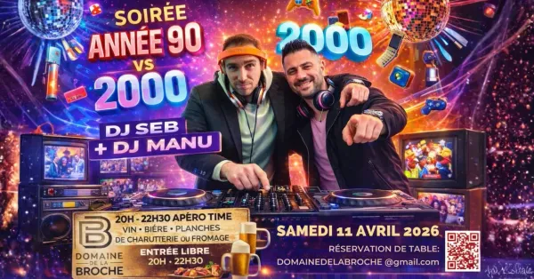 Soirée 90's vs 2000's
