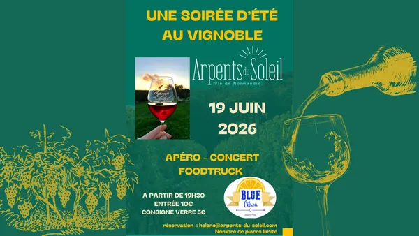 Une soirée d'été au vignoble Arpents du Soleil