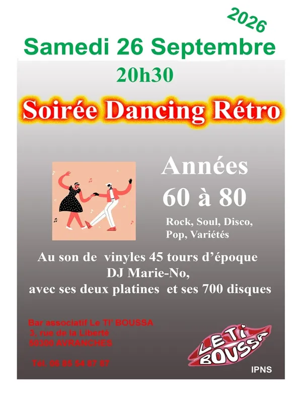 Soirée dancing rétro