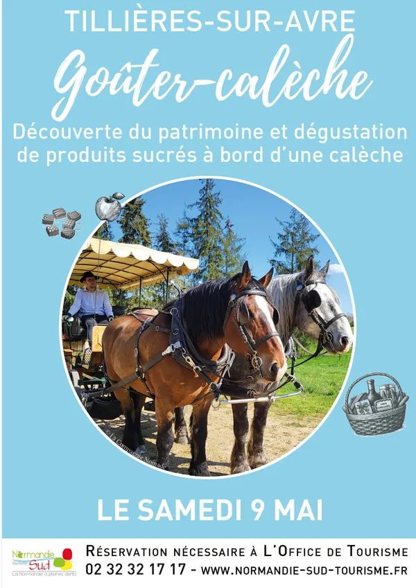 Goûter-calèche à Tillières-sur-Avre