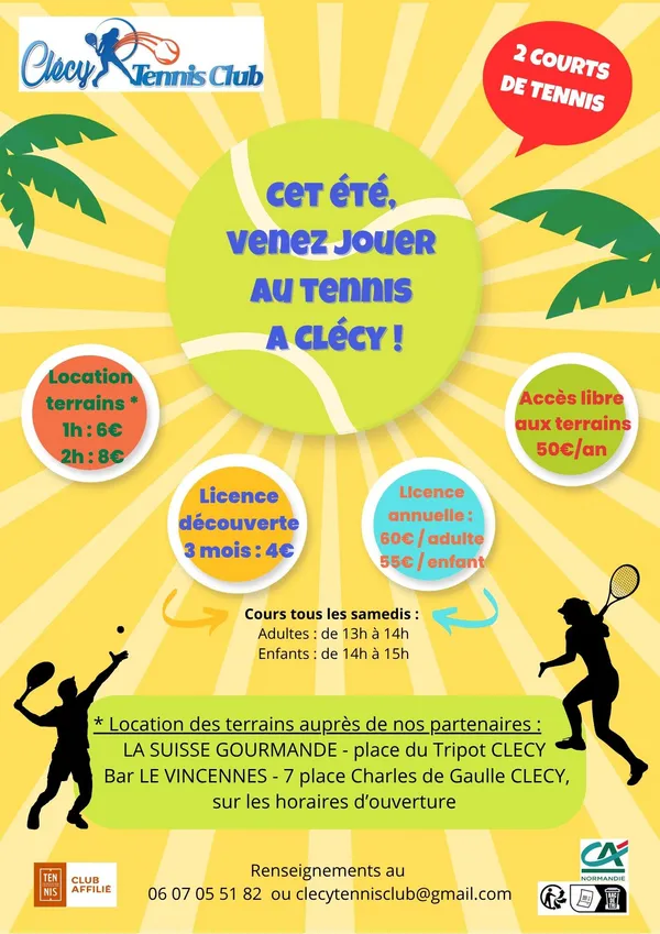 Jouez au tennis !