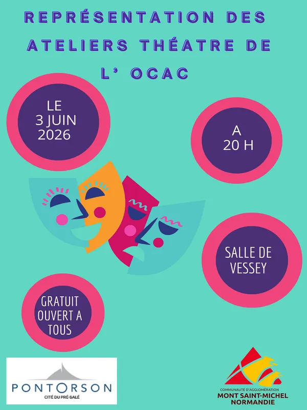Spectacle des ateliers théâtre de l'OCAC
