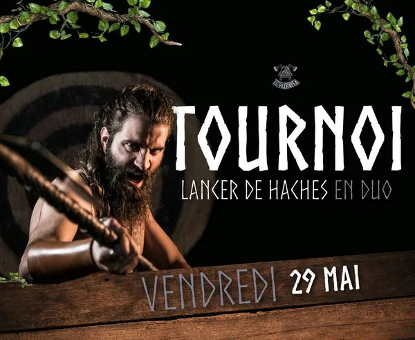 Tournoi de lancer de haches !
