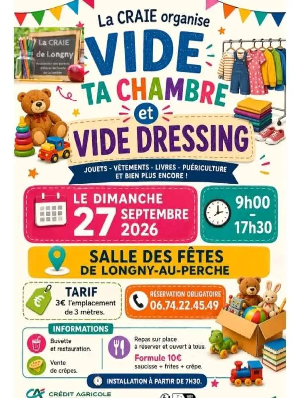 Vide ta Chambre et Vide Dressing