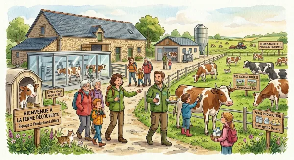 Fête de la nature : Visite de la ferme du GAEC Dequilbec "Le Grand Breuil"