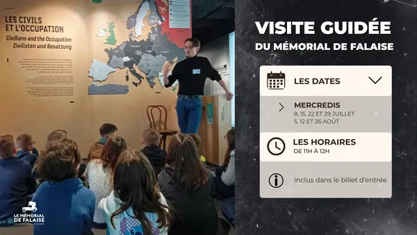 Visite guidée du Mémorial de Falaise