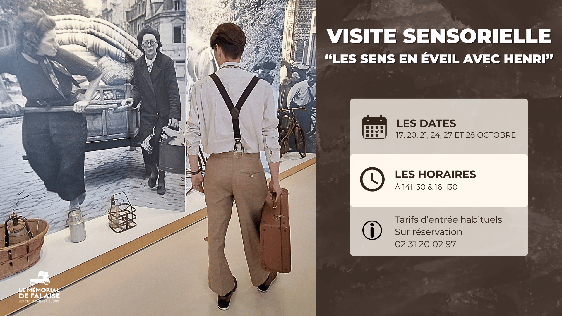 Visite sensorielle "Les sens en éveil avec Henri"