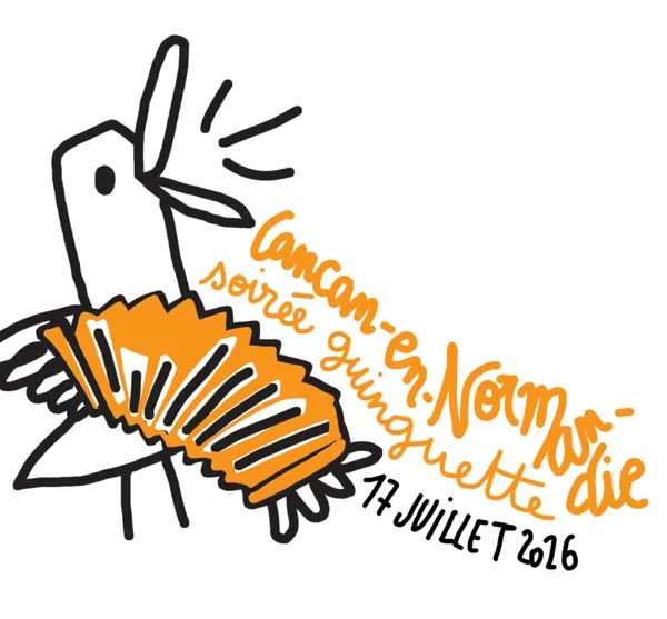 Cancan-en-Normandie, guinguette musicale au jardin !