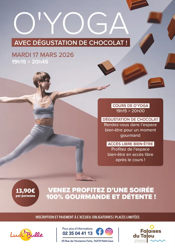 O'YOGA avec dégustation de chocolat