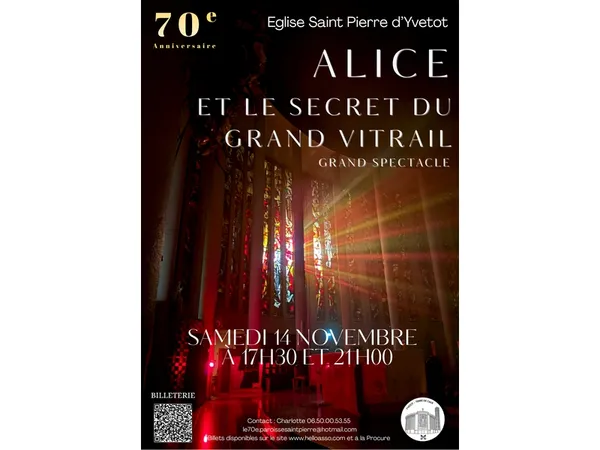 Spectacle - Alice et le secret du grand vitrail