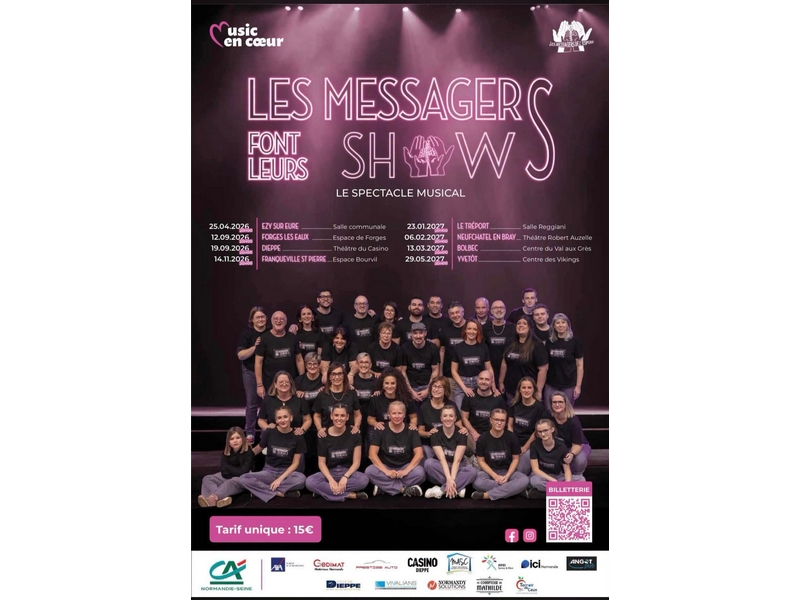 Spectacle musical – Les messagers font leurs shows