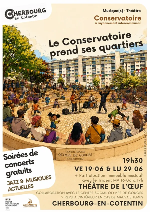 Le Conservatoire prend ses quartiers