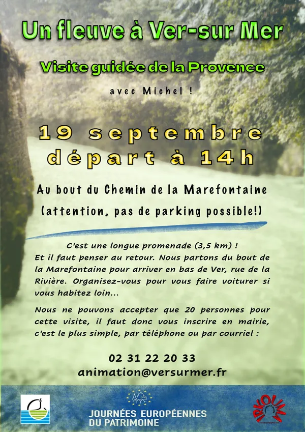 visite guidée de la Provence - Ver-Sur-Mer