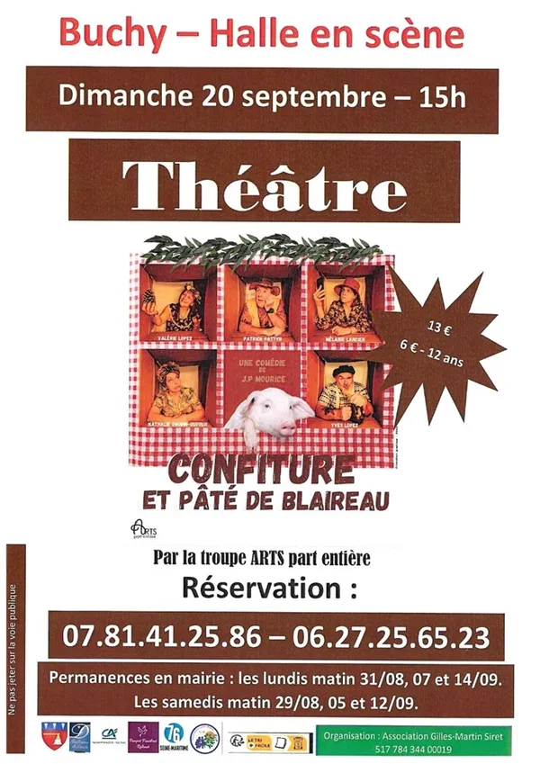 Théâtre "Confiture et pâté de Blaireau"