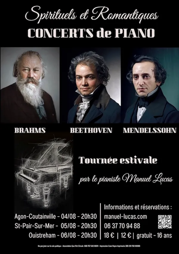 Spirituels et Romantiques au piano