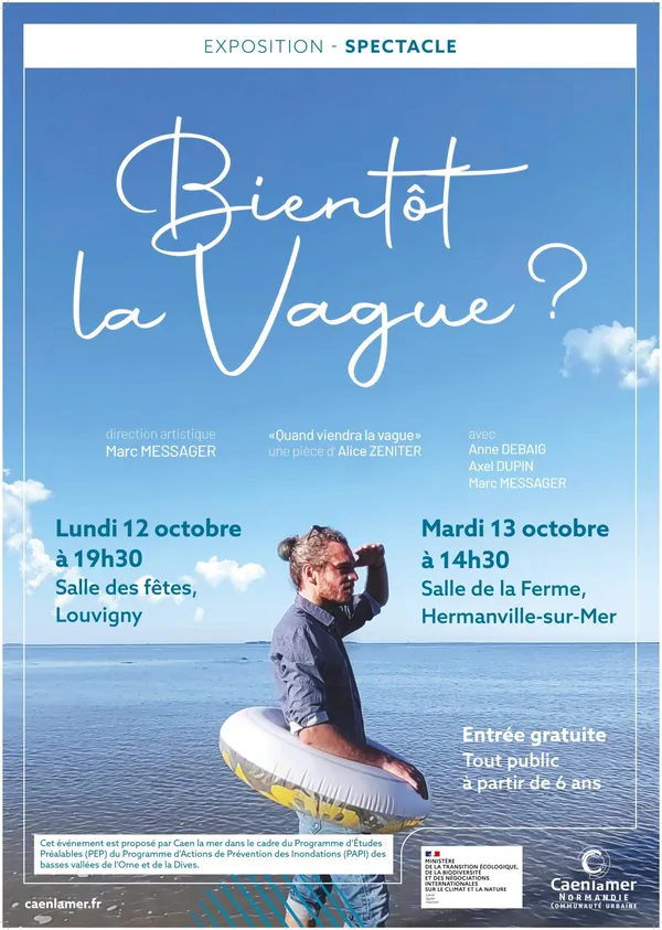 Spectacle - exposition "Bientôt la vague ?"