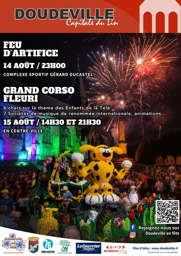 Fête Patronale Doudeville : Grand Corso Fleuri