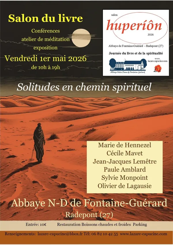 6ème Salon Hupériôn (journée du Livre et de la Spiritualité) : "Solitudes en Chemin Spirituel"