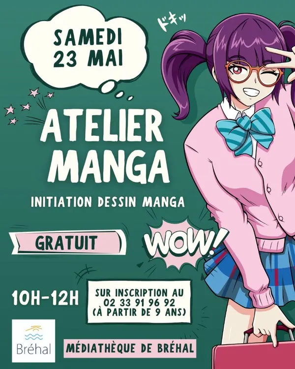 Atelier d'initiation au dessin manga