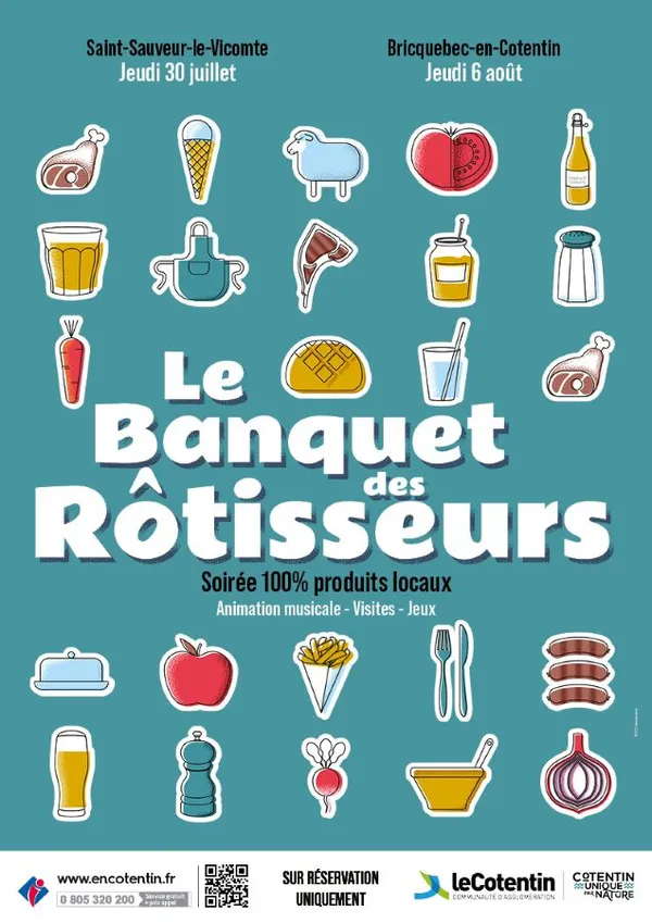 Le Banquet des rôtisseurs au château de Bricquebec