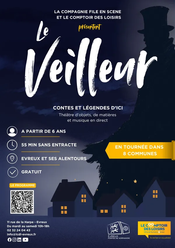 Spectacle Le Veilleur - Contes et légendes d'ici - Epieds
