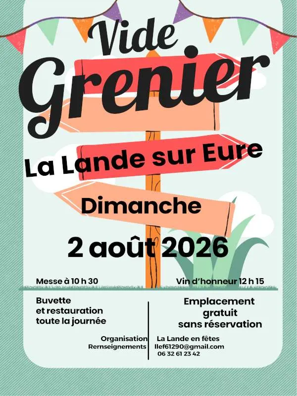 Fête communale et vide-grenier
