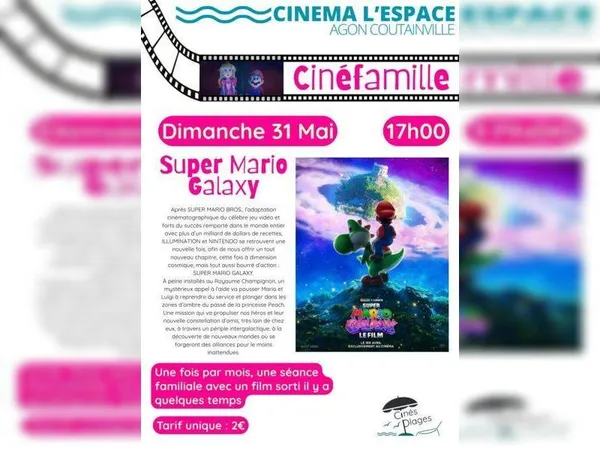 Ciné famille "Super Mario Galaxy"