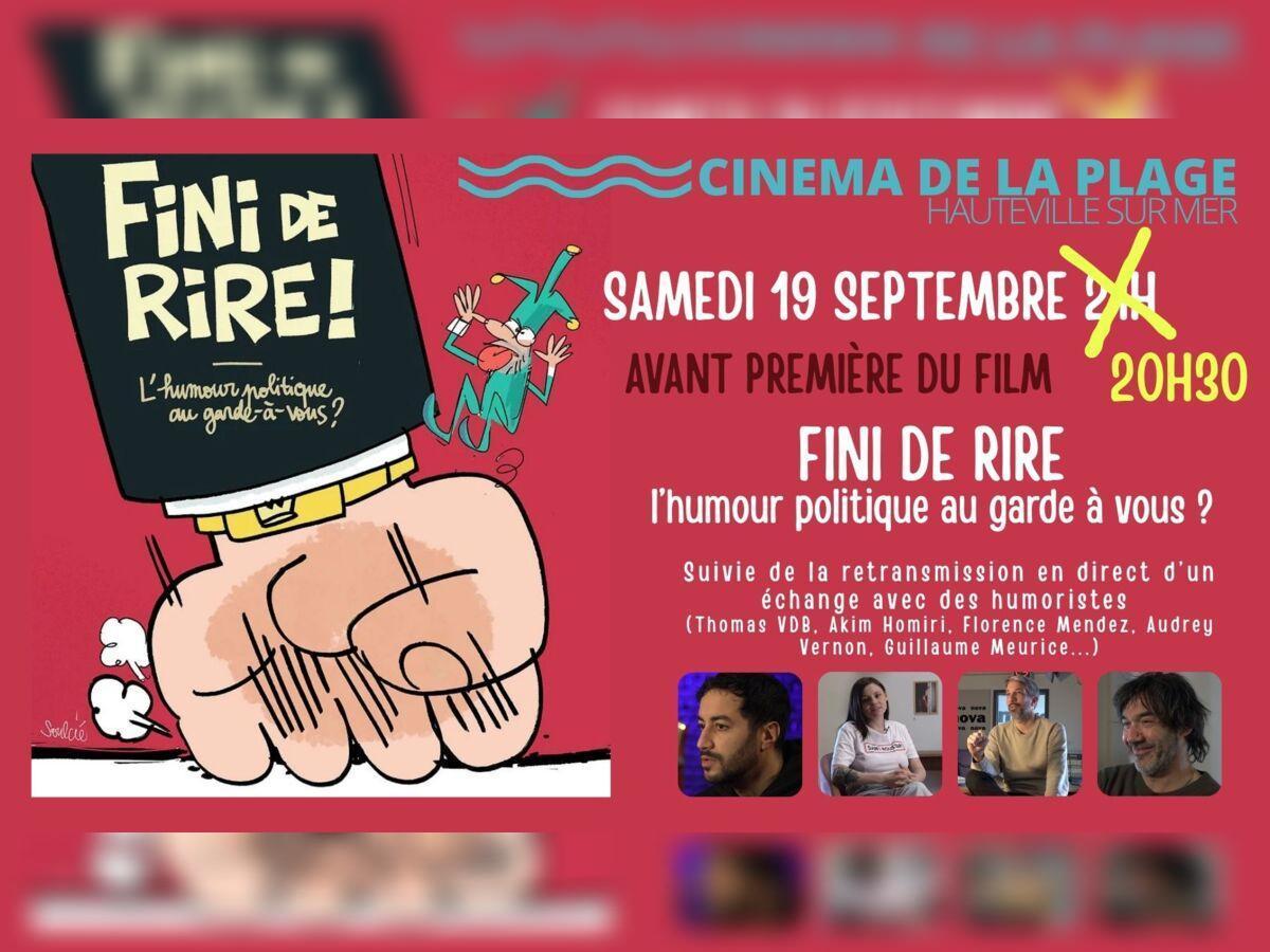 Cinéma avant-première : Fini de rire ! L’humour politique au garde-à-vous ?