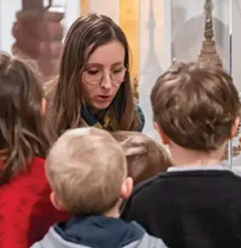 Artistes en herbe au musée des Beaux Arts et de la Dentelle