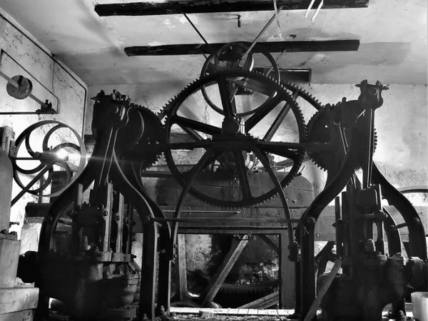 Moulin en action : tac à tac les pistons !...Une visite commentée du Petit Moulin d'Orbec