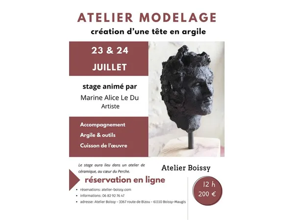 Atelier modelage