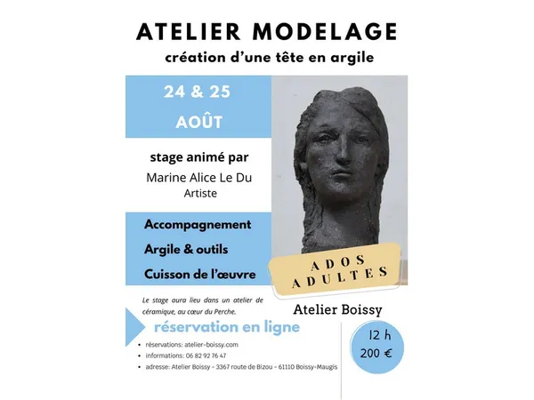 Atelier modelage